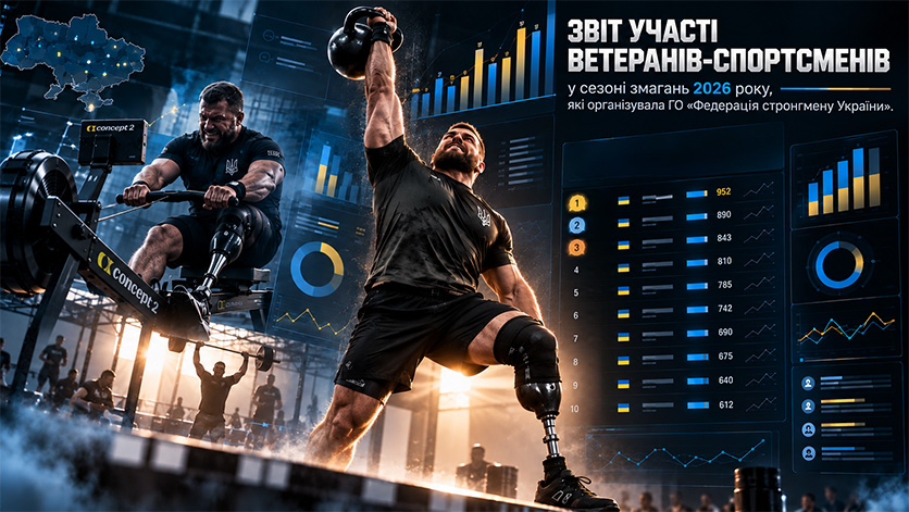 Звіт участі ветеранів-спортсменів